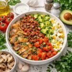 Cracking cobb salad